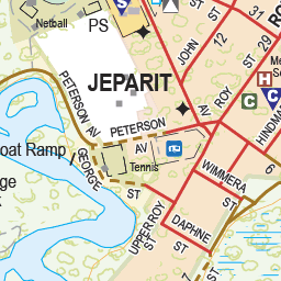 Jeparit - Spatial Vision's Vicmap Book (South West Edition 8, 2025 Update) Preview 3