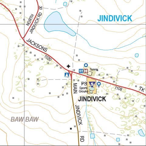 Jindivick - Spatial Vision's Vicmap Book (South East Edition 8, 2025) Preview 1