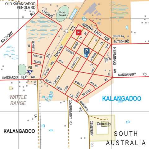 Kalangadoo - Spatial Vision's Vicmap Book (South West Edition 8, 2025 Update) Preview 1