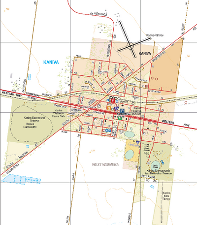 Kaniva - Spatial Vision's Vicmap Book (South West Edition 8, 2025 Update) Preview 1