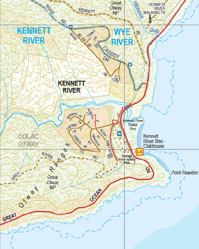 Kennett River - Spatial Vision's Vicmap Book (South West Edition 8, 2025 Update) Preview 1