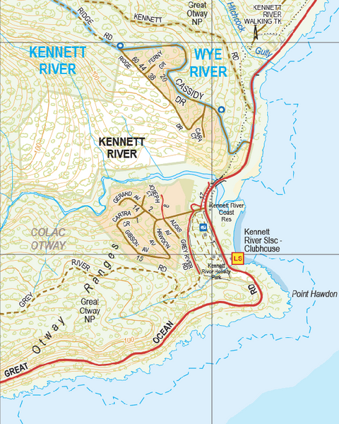 Kennett River - Spatial Vision's Vicmap Book (South West Edition 8, 2025 Update) Preview 1
