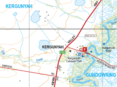 Kergunyah - Spatial Vision's Vicmap Book (North East Edition 8, 2025) Preview 1