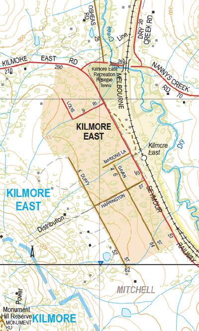 Kilmore East - Spatial Vision's Vicmap Book (Central Edition 8, 2025 Update) Preview 1