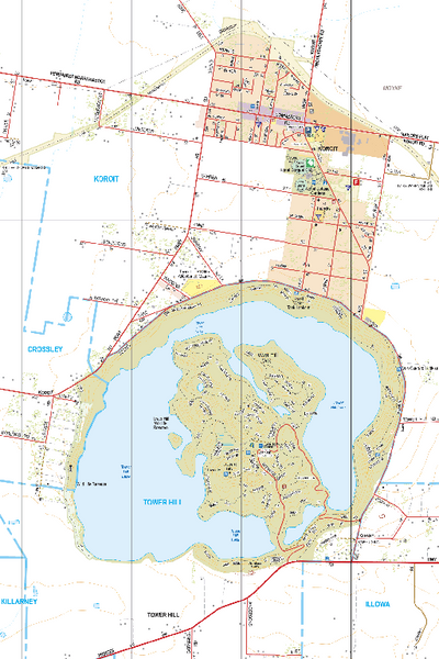 Koroit Tower Hill - Spatial Vision's Vicmap Book (South West Edition 8, 2025 Update) Preview 1