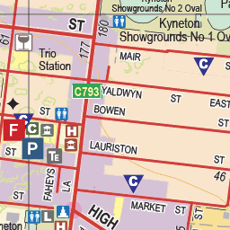 Kyneton - Spatial Vision's Vicmap Book (Central Edition 8, 2025 Update) Preview 2