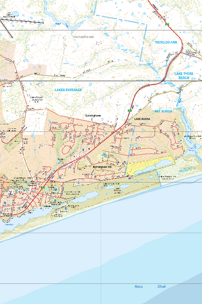 Lakes Entrance 02 - Spatial Vision's Vicmap Book (South East Edition 8, 2025) Preview 1