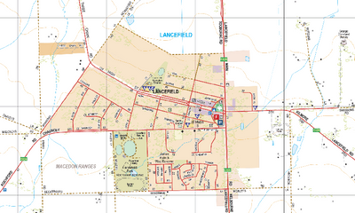 Lancefield - Spatial Vision's Vicmap Book (Central Edition 8, 2025 Update) Preview 1