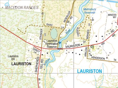 Lauriston - Spatial Vision's Vicmap Book (Central Edition 8, 2025 Update) Preview 1
