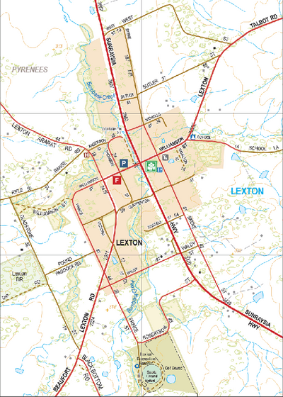 Lexton - Spatial Vision's Vicmap Book (Central Edition 8, 2025 Update) Preview 1