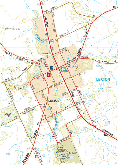 Lexton - Spatial Vision's Vicmap Book (South West Edition 8, 2025 Update) Preview 1