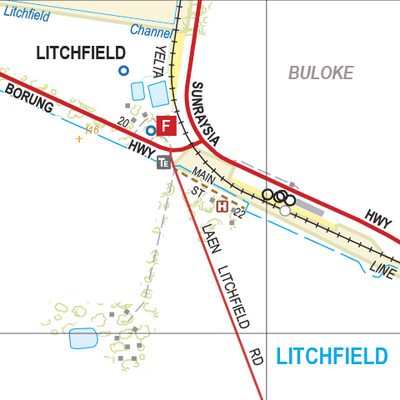 Litchfield - Spatial Vision's Vicmap Book (South West Edition 8, 2025 Update) Preview 1