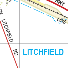 Litchfield - Spatial Vision's Vicmap Book (South West Edition 8, 2025 Update) Preview 3