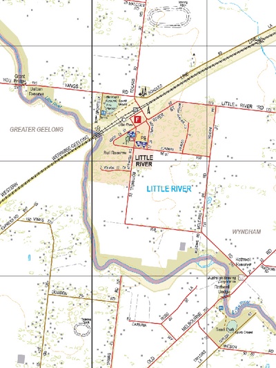 Little River - Spatial Vision's Vicmap Book (Central Edition 8, 2025 Update) Preview 1