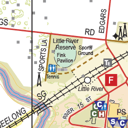 Little River - Spatial Vision's Vicmap Book (Central Edition 8, 2025 Update) Preview 3
