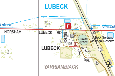 Lubeck - Spatial Vision's Vicmap Book (South West Edition 8, 2025 Update) Preview 1