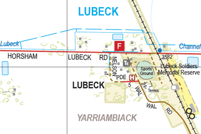 Lubeck - Spatial Vision's Vicmap Book (South West Edition 8, 2025 Update) Preview 1