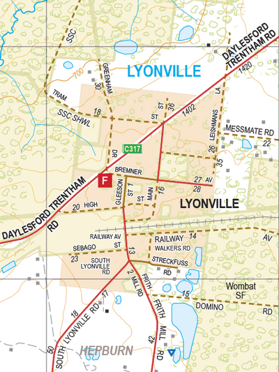 Lyonville - Spatial Vision's Vicmap Book (Central Edition 8, 2025 Update) Preview 1
