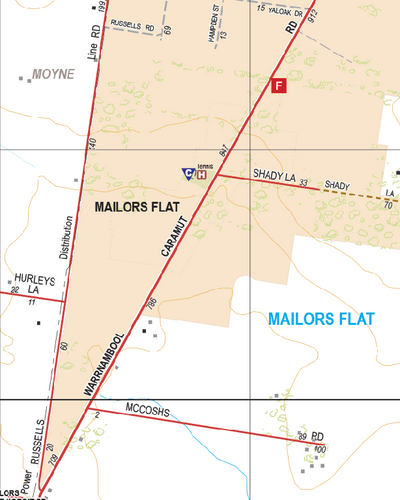Mailors Flat - Spatial Vision's Vicmap Book (South West Edition 8, 2025 Update) Preview 1
