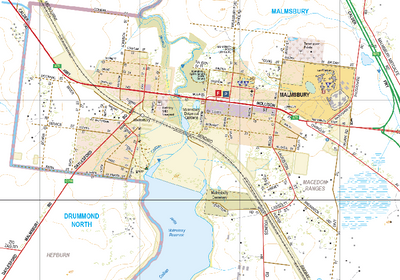 Malmsbury - Spatial Vision's Vicmap Book (Central Edition 8, 2025 Update) Preview 1