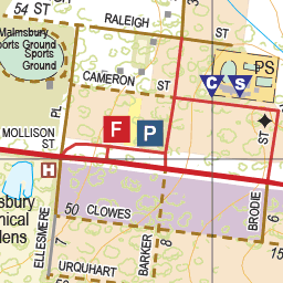 Malmsbury - Spatial Vision's Vicmap Book (Central Edition 8, 2025 Update) Preview 3