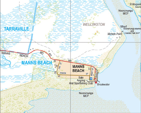 Manns Beach - Spatial Vision's Vicmap Book (South East Edition 8, 2025) Preview 1