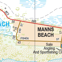 Manns Beach - Spatial Vision's Vicmap Book (South East Edition 8, 2025) Preview 2