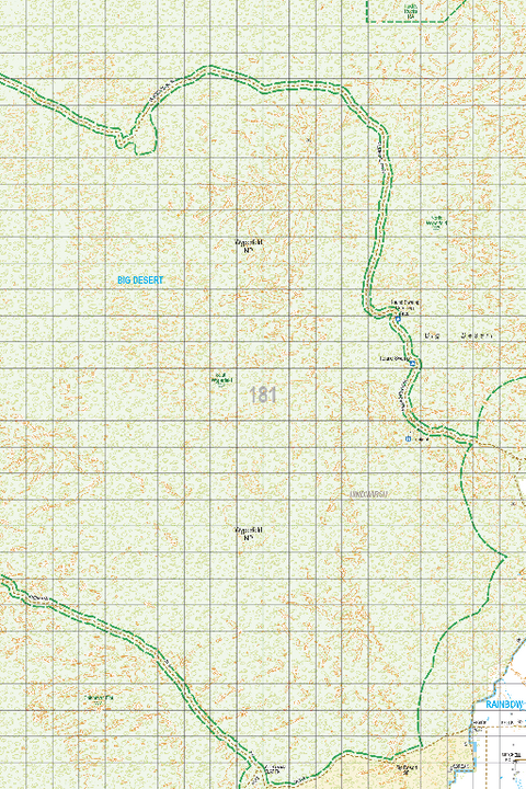 Map 181 - Spatial Vision's Vicmap Book (South West Edition 8, 2025 Update) - 100K Series Preview 1