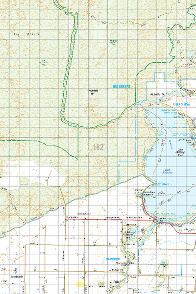 Map 182 - Spatial Vision's Vicmap Book (South West Edition 8, 2025 Update) - 100K Series Preview 1