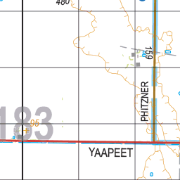 Map 183 - Spatial Vision's Vicmap Book (South West Edition 8, 2025 Update) - 100K Series Preview 2
