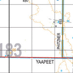 Map 183 - Spatial Vision's Vicmap Book (South West Edition 8, 2025 Update) - 100K Series Preview 2