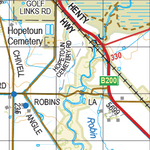 Map 184 - Spatial Vision's Vicmap Book (South West Edition 8, 2025 Update) - 100K Series Preview 3