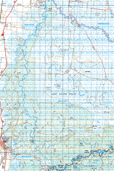 Map 196 - Spatial Vision's Vicmap Book (North East Edition 8, 2025) - 100K Series Preview 1