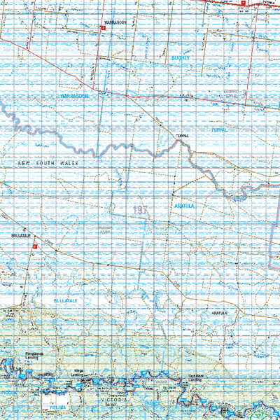 Map 197 - Spatial Vision's Vicmap Book (North East Edition 8, 2025) - 100K Series Preview 1