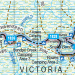 Map 197 - Spatial Vision's Vicmap Book (North East Edition 8, 2025) - 100K Series Preview 3