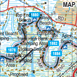 Map 198 - Spatial Vision's Vicmap Book (North East Edition 8, 2025) - 100K Series Preview 3