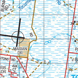 Map 199 - Spatial Vision's Vicmap Book (North East Edition 8, 2025) - 100K Series Preview 3