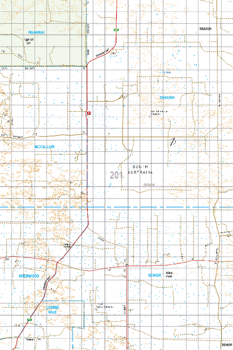 Map 201 - Spatial Vision's Vicmap Book (South West Edition 8, 2025 Update) - 100K Series Preview 1