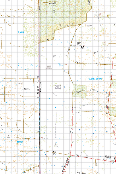 Map 202 - Spatial Vision's Vicmap Book (South West Edition 8, 2025 Update) - 100K Series Preview 1
