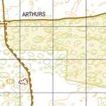Map 203 - Spatial Vision's Vicmap Book (South West Edition 8, 2025 Update) - 100K Series Preview 3