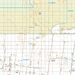 Map 205 - Spatial Vision's Vicmap Book (South West Edition 8, 2025 Update) - 100K Series Preview 1