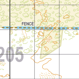 Map 205 - Spatial Vision's Vicmap Book (South West Edition 8, 2025 Update) - 100K Series Preview 2