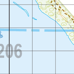 Map 206 - Spatial Vision's Vicmap Book (South West Edition 8, 2025 Update) - 100K Series Preview 2
