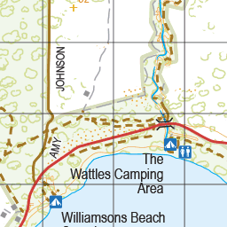Map 206 - Spatial Vision's Vicmap Book (South West Edition 8, 2025 Update) - 100K Series Preview 3