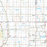 Map 207 - Spatial Vision's Vicmap Book (South West Edition 8, 2025 Update) - 100K Series Preview 1