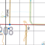 Map 208 - Spatial Vision's Vicmap Book (South West Edition 8, 2025 Update) - 100K Series Preview 2
