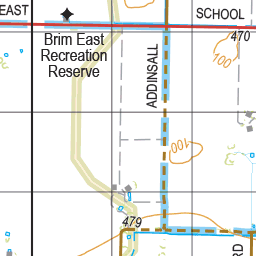 Map 209 - Spatial Vision's Vicmap Book (South West Edition 8, 2025 Update) - 100K Series Preview 3