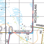 Map 210 - Spatial Vision's Vicmap Book (South West Edition 8, 2025 Update) - 100K Series Preview 2