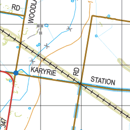 Map 210 - Spatial Vision's Vicmap Book (South West Edition 8, 2025 Update) - 100K Series Preview 3
