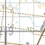 Map 219 - Spatial Vision's Vicmap Book (North East Edition 8, 2025) - 100K Series Preview 2